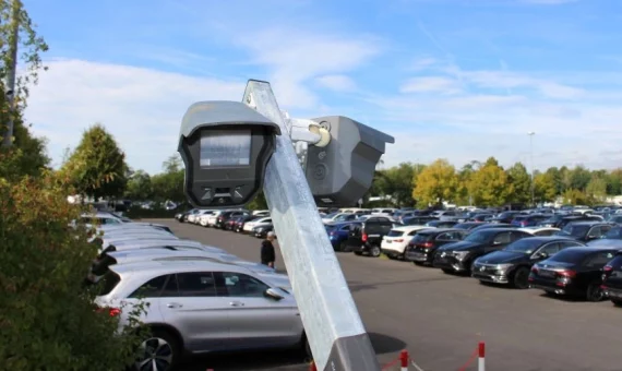 Sicherheitstechnik Parkplatzüberwachung