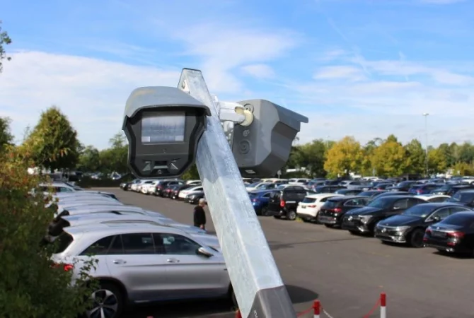 Sicherheitstechnik Parkplatzüberwachung