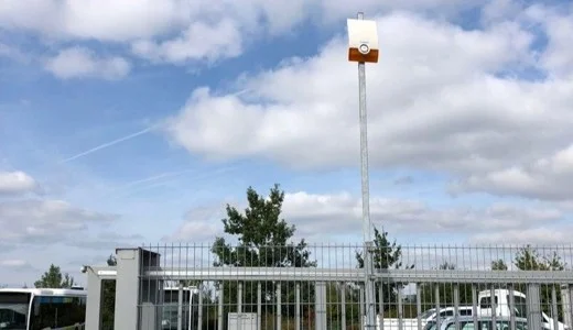 Alarmanlage am Eingangstor