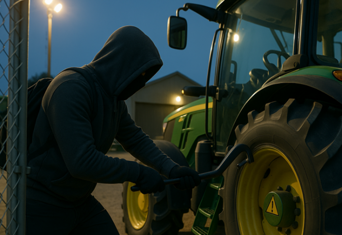 Einbrecher versucht in Landwirtschaft einzubrechen