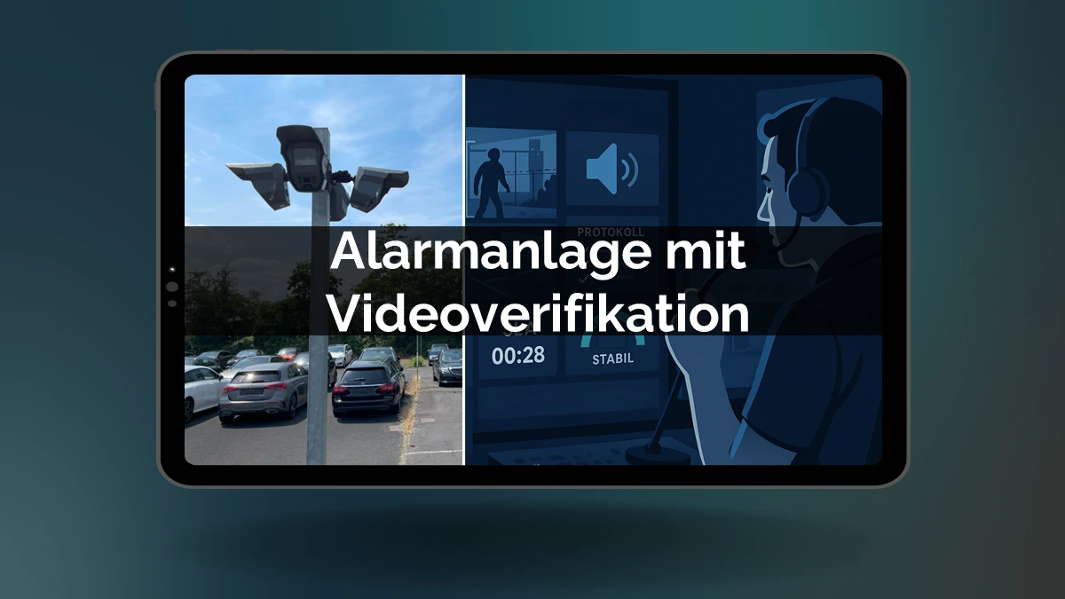 Alarmanlage mit Videoverifikation