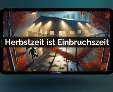 Herbstzeit ist Einbruchszeit